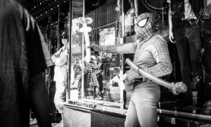 Ballon and Spiderman